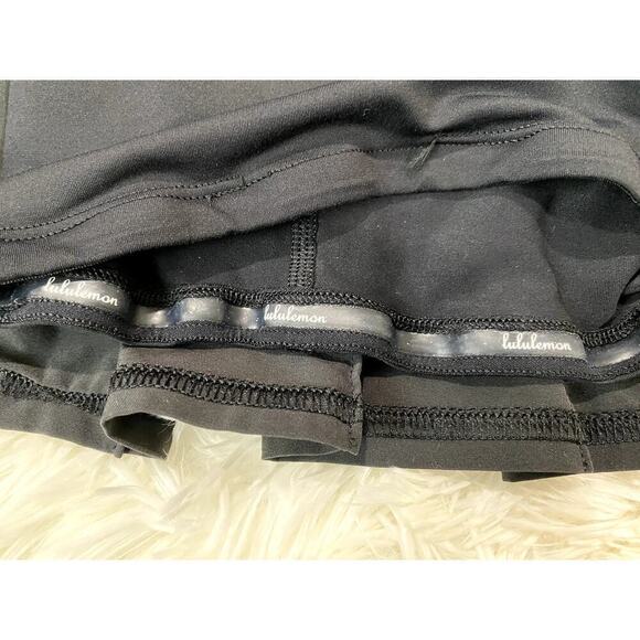 Lululemon Black Pace Setter Skirt/Skort  - Sz. 8 (EUC) - Picture 6 of 8